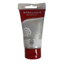 Culori acrilice Magi-Wap, 75ml, argintiu, LA75T-236