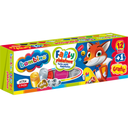 Culori guasa Bambino, 13 culori x 20ml, diverse culori, auriu, argintiu, 1581