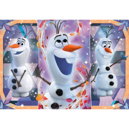 Puzzle Olaf, 2X12 Piese