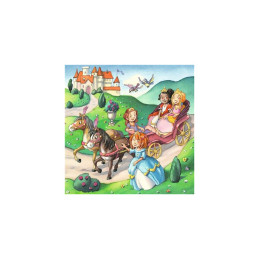 Puzzle Micile Printese, 3X49 Piese