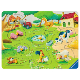 kidsmagicstore.ro|Primul Meu Puzzle Din Lemn Ferma Animalelor, 9 Piese111,06 lei99,96 leiRavensburgerNoutati4005556036837
