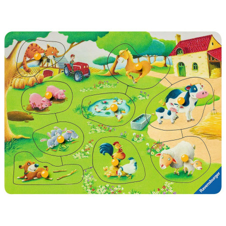 kidsmagicstore.ro|Primul Meu Puzzle Din Lemn Ferma Animalelor, 9 Piese111,06 lei99,96 leiRavensburgerNoutati4005556036837