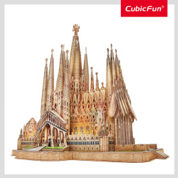 Cubic Fun - Puzzle 3D Sagrada Familia 696 Piese