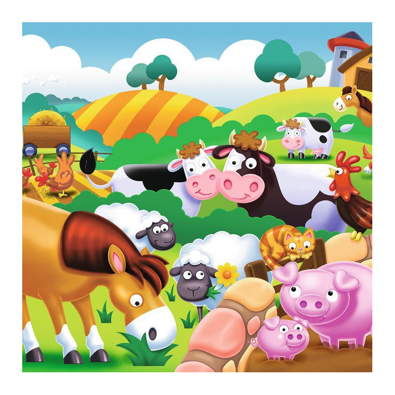 kidsmagicstore.ro|Puzzle Animale Dragute De Ferma, 12 Piese63,42 lei57,08 leiRavensburgerNoutati4005556056095