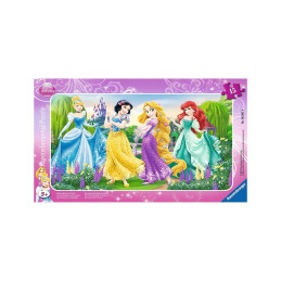 Puzzle Printesele Disney La Plimbare, 15 Piese