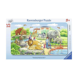 Puzzle Calatorie La Zoo, 15 Piese