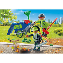 Playmobil - Echipa De Curatare Strazi