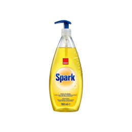 Detergent de vase Sano Spark, lamaie, 700ml, cu dispenser