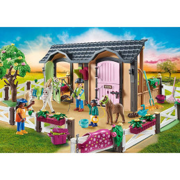 Playmobil - Lectii De Calarie Si Grajd