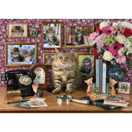 Puzzle Pisicuta Draguta, 1000 Piese