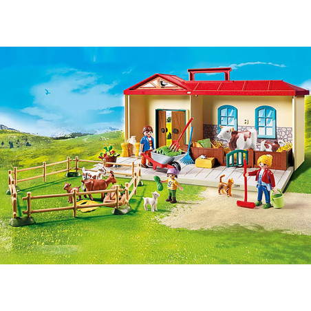 Playmobil - Cutie De Joaca- Casuta De La Tara