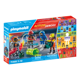 Playmobil-CREEAZA PROPRIA FIGURINA ECHIPA DE POMPIERI