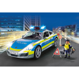 Playmobil - Porsche 911 Carrera 4S Politie