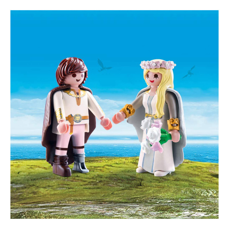 Playmobil - Cuplu Regal Hiccup Si Astrid