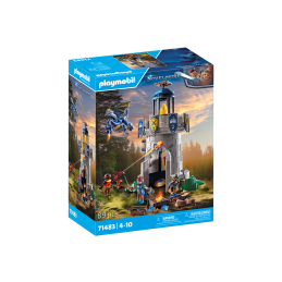 Playmobil-TURNUL CAVALERULUI CU FIERAR SI DRAGON