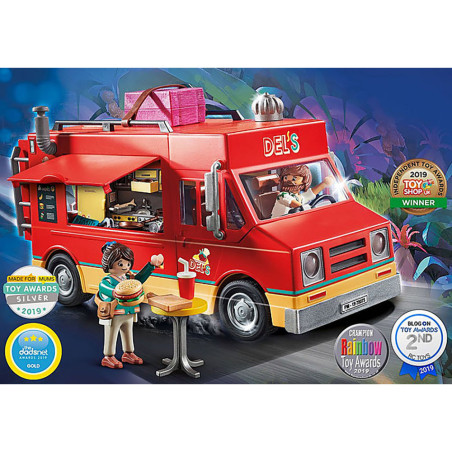 Playmobil - Camionul Cu Mancare Al Lui Del