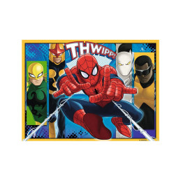 Puzzle Spiderman, 4 Buc In Cutie, 12/16/20/24 Piese