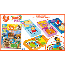 Figurina 44 Cats Milady 7,7 cm cu Microfon si Chitara Bass
