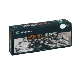 Guma plastica MARIE S C6142, pentru pictori, grafit+pastel+carbune