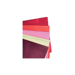 Hartie matase Colorarte, 64x64cm, maro, set 20 buc