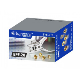 Inele intaritoare Kangaro BPE-20, pentru perforator EP-20, auriu, cutie 250 buc