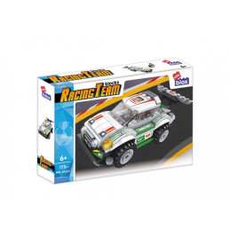 Set de constructie Alleblox Racing Team - masina de curse - AB4011 / 478250, 173 piese, 6+