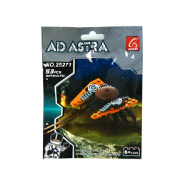 Set de constructie MegaCreative Ad Astra - nava spatiala - 25271 / 416658, 53 piese, 6+