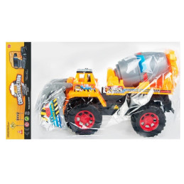 Camion betoniera MegaCreative 454726, 30cm, plastic, multicolor, 3+ ani