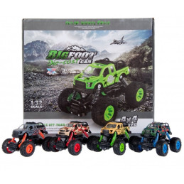 Masina de teren MegaCreative Big Foot 459727, 13cm, metal, diverse culori, 3+ ani