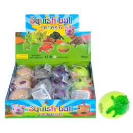 Jucarie Squishy - testoasa, diverse culori, 3+ ani, MegaCreative, 454259