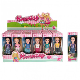 Papusa - fashion, 12cm, diverse modele, 3+ ani, MegaCreative, 454196