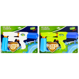 Pistol cu apa, 34cm, 2 recipiente, diverse culori, 3+ ani, MegaCreative, 470007