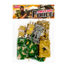 Set armata - soldati cu accesorii, diverse modele, 3+ ani, MegaCreative, 439241