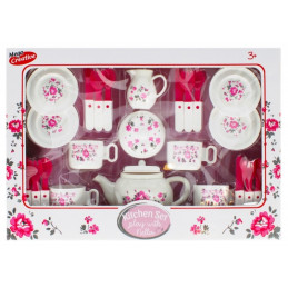Set de ceai - 23 accesorii incluse, plastic, MegaCreative 474327, 3+ ani