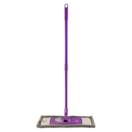Mop plat Oti, microfibra, cu coada telescopica, 150 cm, 140235
