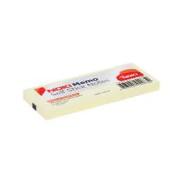 Notes adeziv Noki 12005, 300 coli, 40x50mm, galben, set 3 bucati