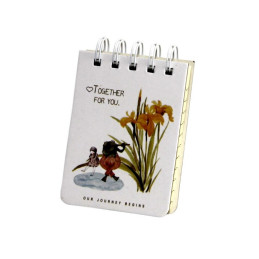 Jurnal A7 tip notes CNX WG-4620/1, 100 pagini, cu spira