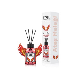 Odorizant camera cu betisoare Eyfel, angel rosu, 120ml