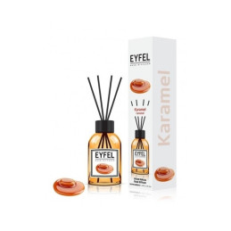 Odorizant camera cu betisoare Eyfel, caramel, 120ml