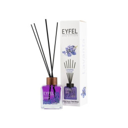 Odorizant camera cu betisoare Eyfel, lavanda, 120ml