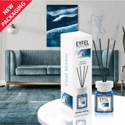 Odorizant camera cu betisoare Eyfel, ocean, 120ml