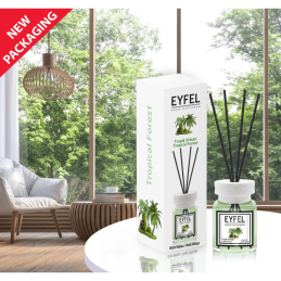 Odorizant camera cu betisoare Eyfel, padure tropicala, 120ml