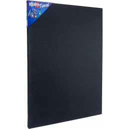 Panza neagra pictura 50x70cm, Nova - cadru de lemn, BR-370