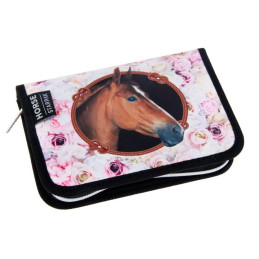 Penar echipat Starpak Horses, 1 fermoar, roz, 446621