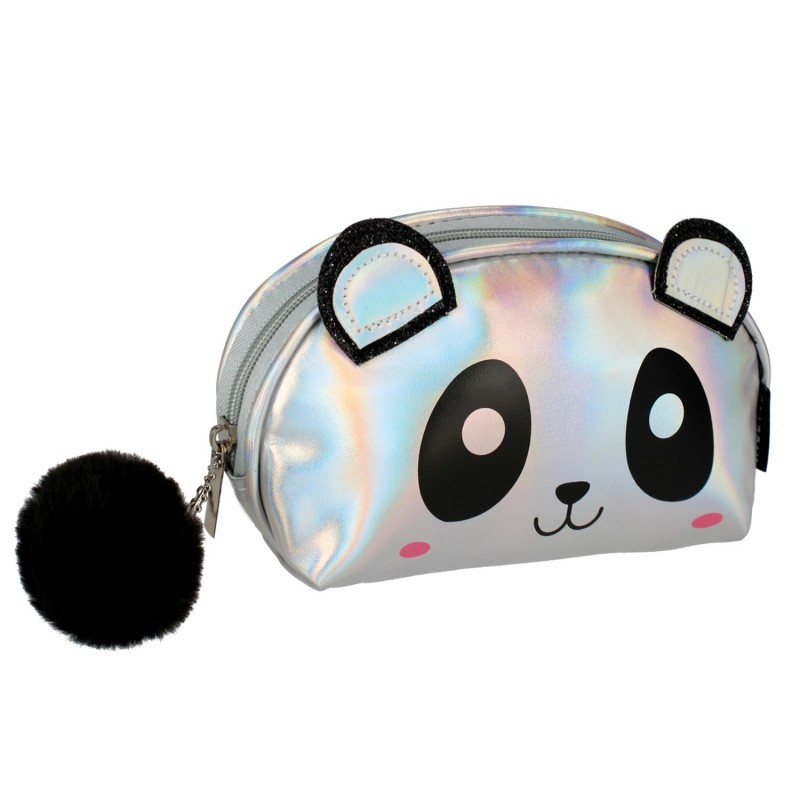 Penar neechipat Starpak urs panda, 1 fermoar, argintiu cu negru, 447242 Penar neechipat Starpak urs panda, 1 fermoar, argintiu cu negru, 447242