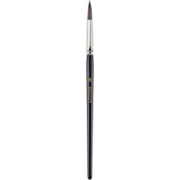 Pensula Brons BR-241, varf rotund, nr. 10, pictura cu acuarele
