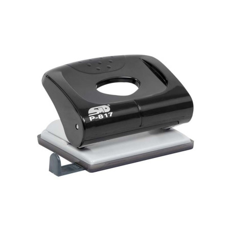 Perforator STD P-817, 20 coli, plastic, negru