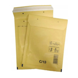 Plic antisoc C13 WZ Eurocopert, kraft, 75g/mp, 150x215mm, siliconic, cutie 100 buc