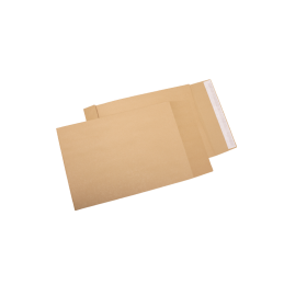 Plic cu burduf C4T GPV 105936, kraft, 120g/mp, 229x324x30mm, siliconic