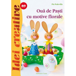 Ouă de Paşti cu motive florale - Idei creative 89